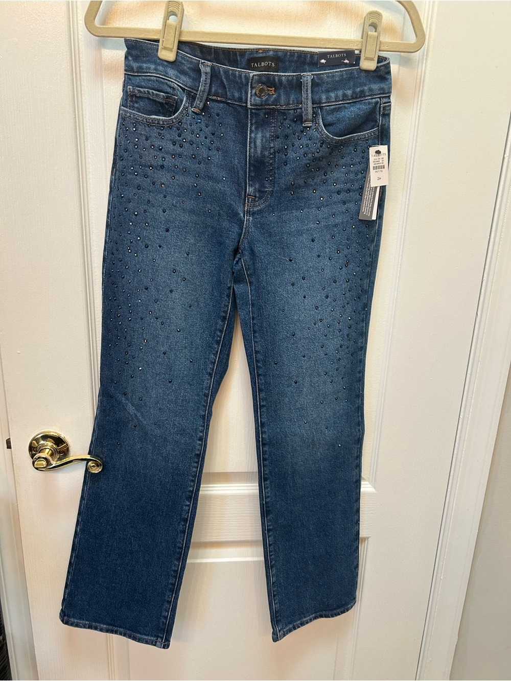 Talbots Barely Bootcut Jean 2P Petite